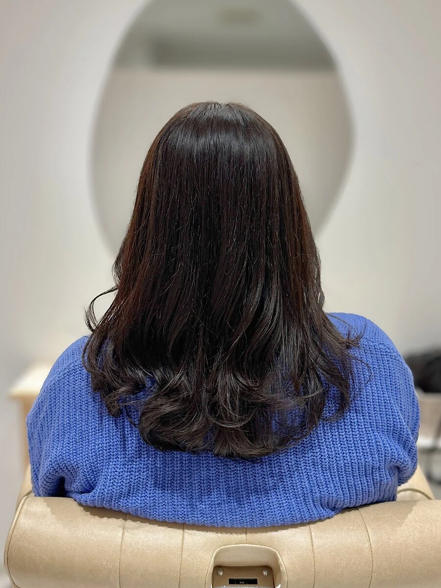 東海村髪質改善ヘアスタイル