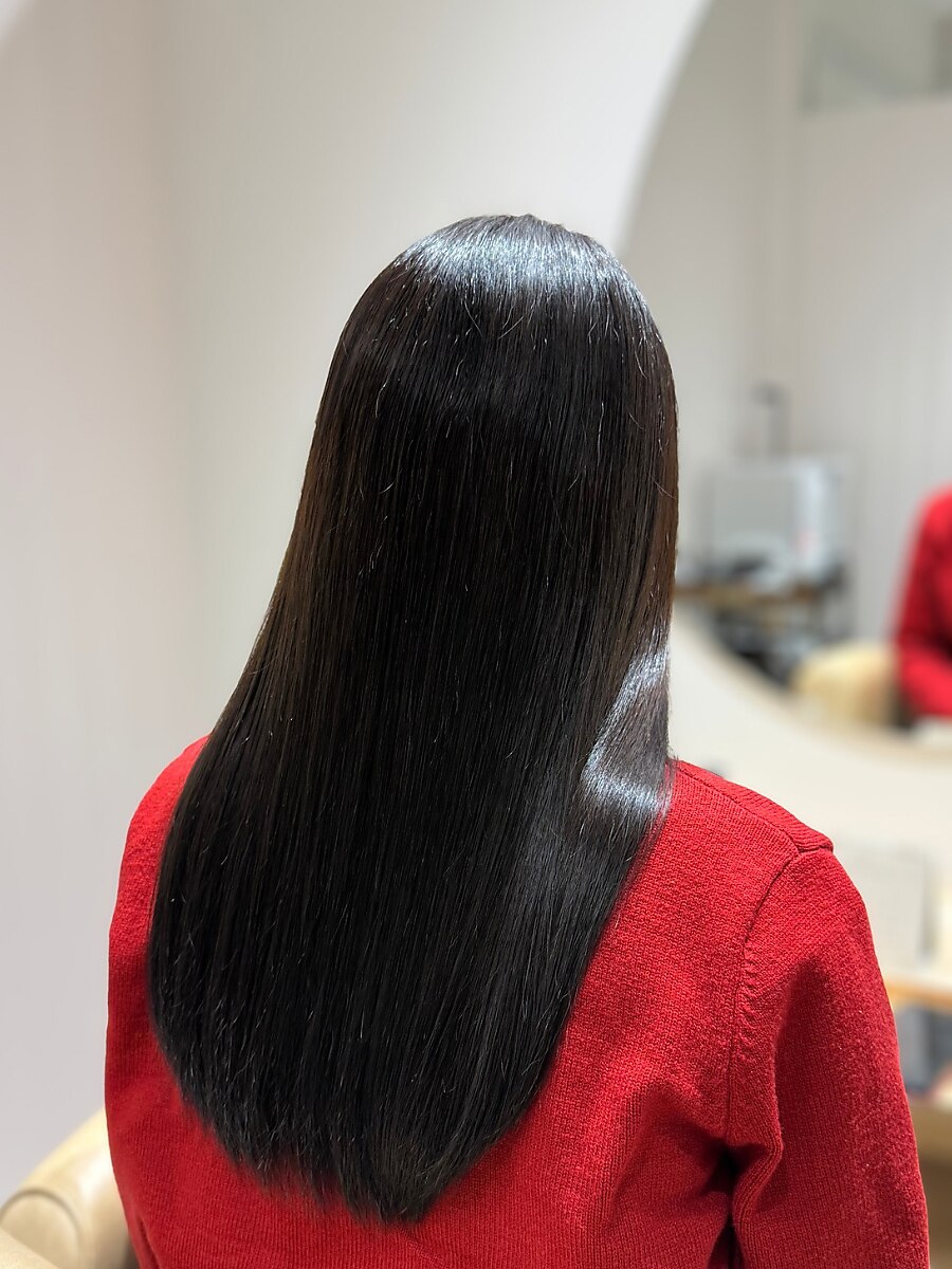 東海村髪質改善ヘアスタイル